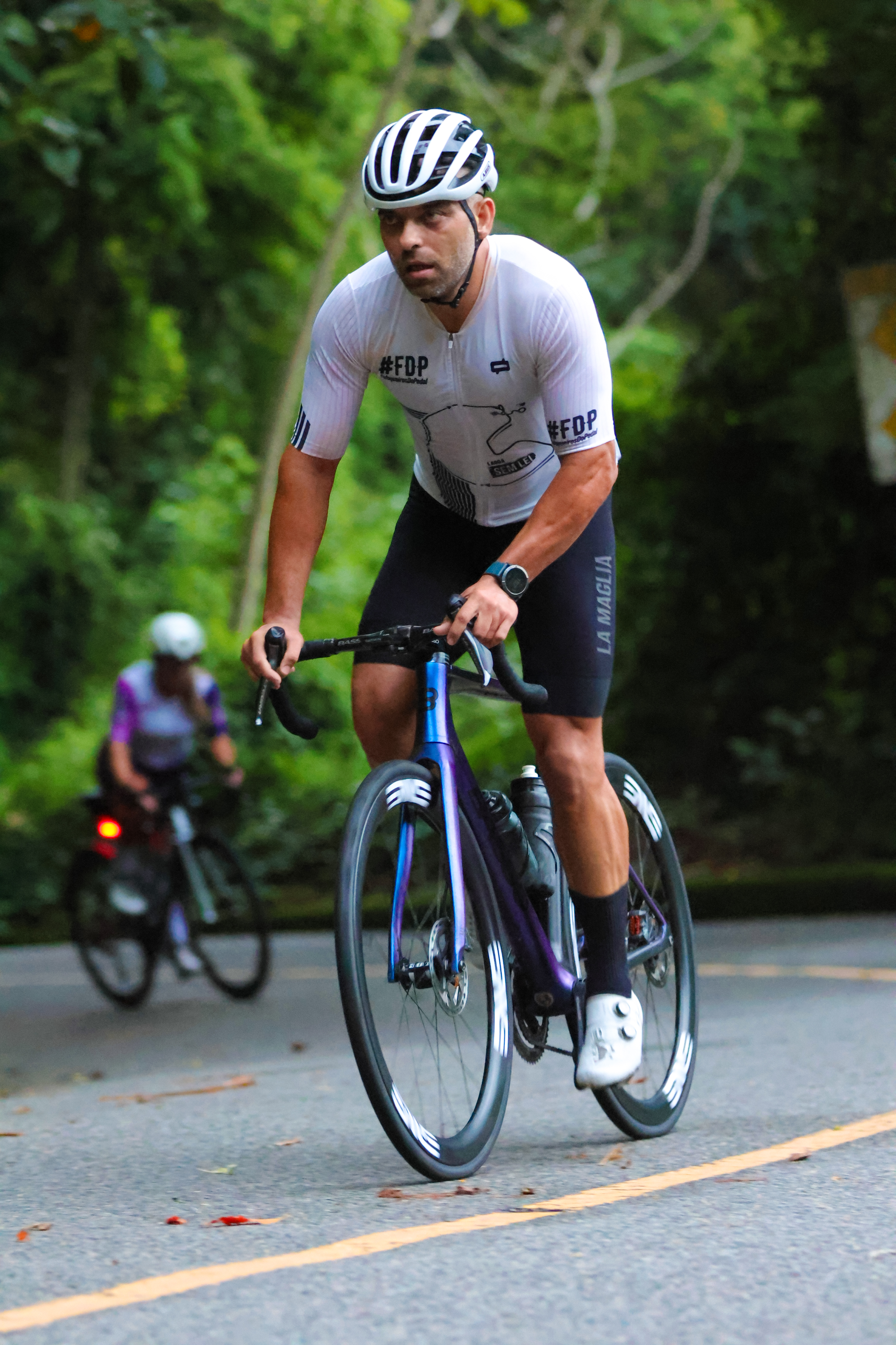 Renato pedalando
